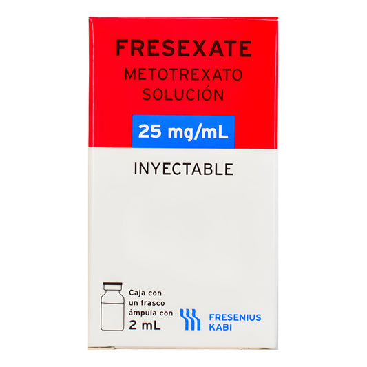 Fresexate Metotrexato 50 Mg / 2 Ml Frasco Con 2 Ml