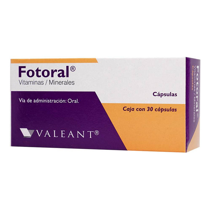 Fotoral Cápsula, 30 Cápsulas