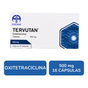 Tervutan Oxitetraciclina 500 Mg Caja Con 16 Cápsulas