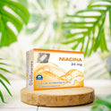 Niacina Caja Con 30 Tabletas De 24 Mg Natutech Sin Sabor