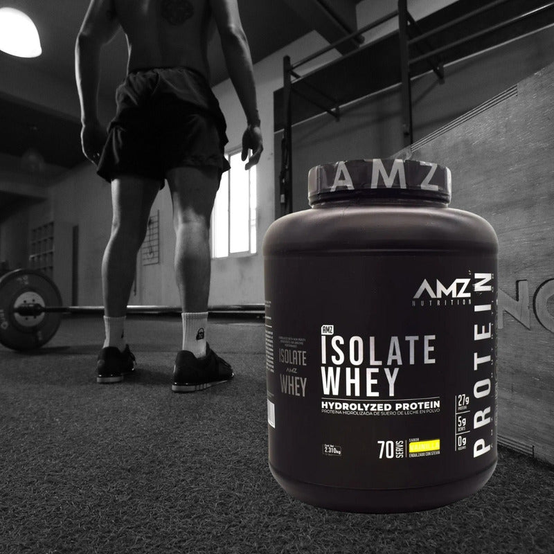 Amz Isolate Whey Proteína 2.310 Kg 70 Servs Sabor Vainilla Vainilla