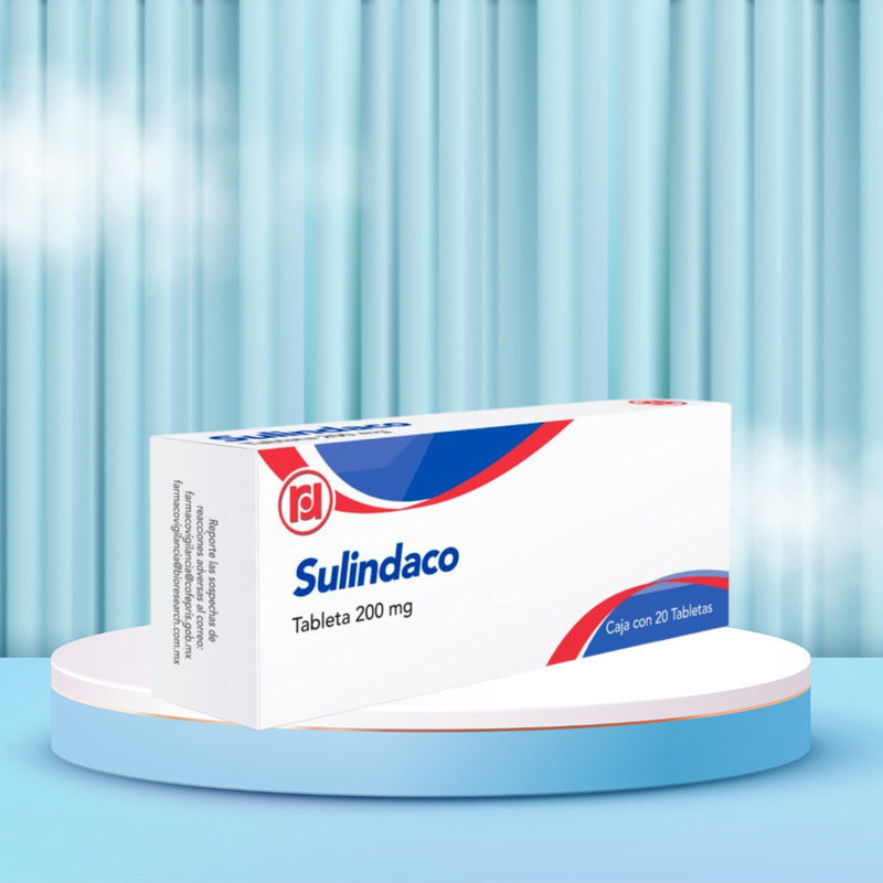 Sulindaco 200 Mg Con 20 Tabletas Randall