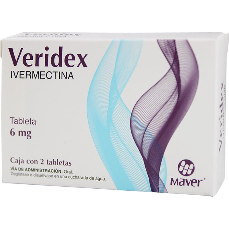 Veridex Tableta 6 Mg, 2 Tabletas