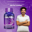 Obliton Gummies Frasco Con 110 Gomitas 242 G. Natutech Uva