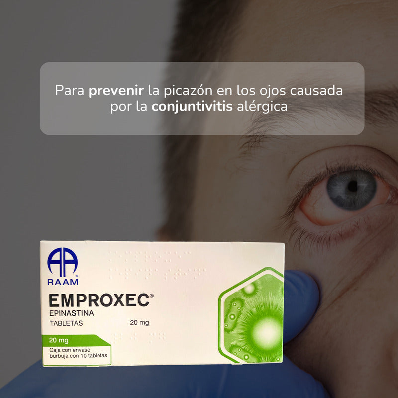 Emproxec Epinastina 20 Mg Caja Con 10 Tabletas Raam