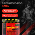 Preentrenador Workout Hiroshima + Clemb Oxido 30 Servicios Sabor Uva
