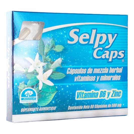Selpy Caps Caja Con 60 Cápsulas De 500 Mg Natutech N/a