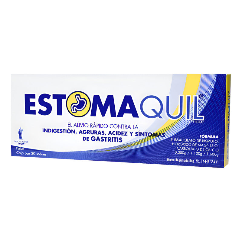 Estomaquil Polvo 3 G Caja Con 20 Sobres Higia