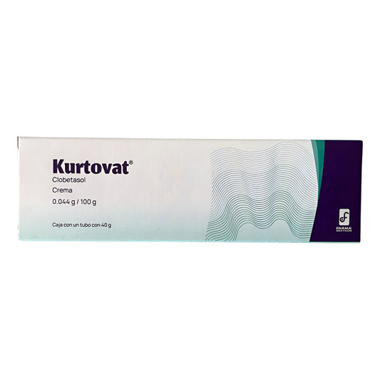 Kurtovat Clobetasol Crema 0.044 G/100 G Caja Con Tubo 40 G