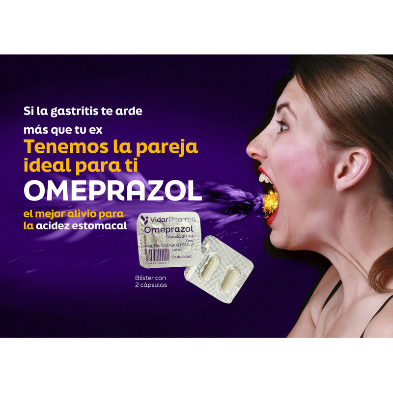 Omeprazol 10 Cajas Despachadoras Con 16 Blíster Dobles C/u