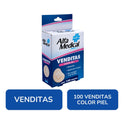 Alfa Medical Venditas Adhesivas Redondas Color Piel 100 Pzas