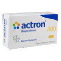 Actron 400 Mg Ibuprofeno 30 Cápsulas Bayer