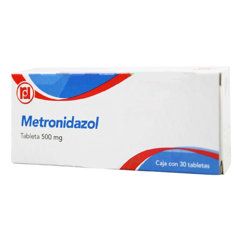 Metronidazol 500 Mg Caja 30 Tabletas Randall