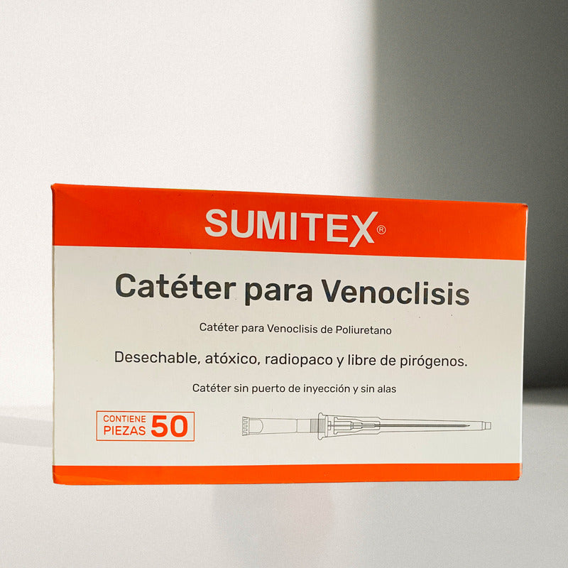 Catéter P/venoclisis 18g Caja Con 50 Unidades Sumitex Jayor