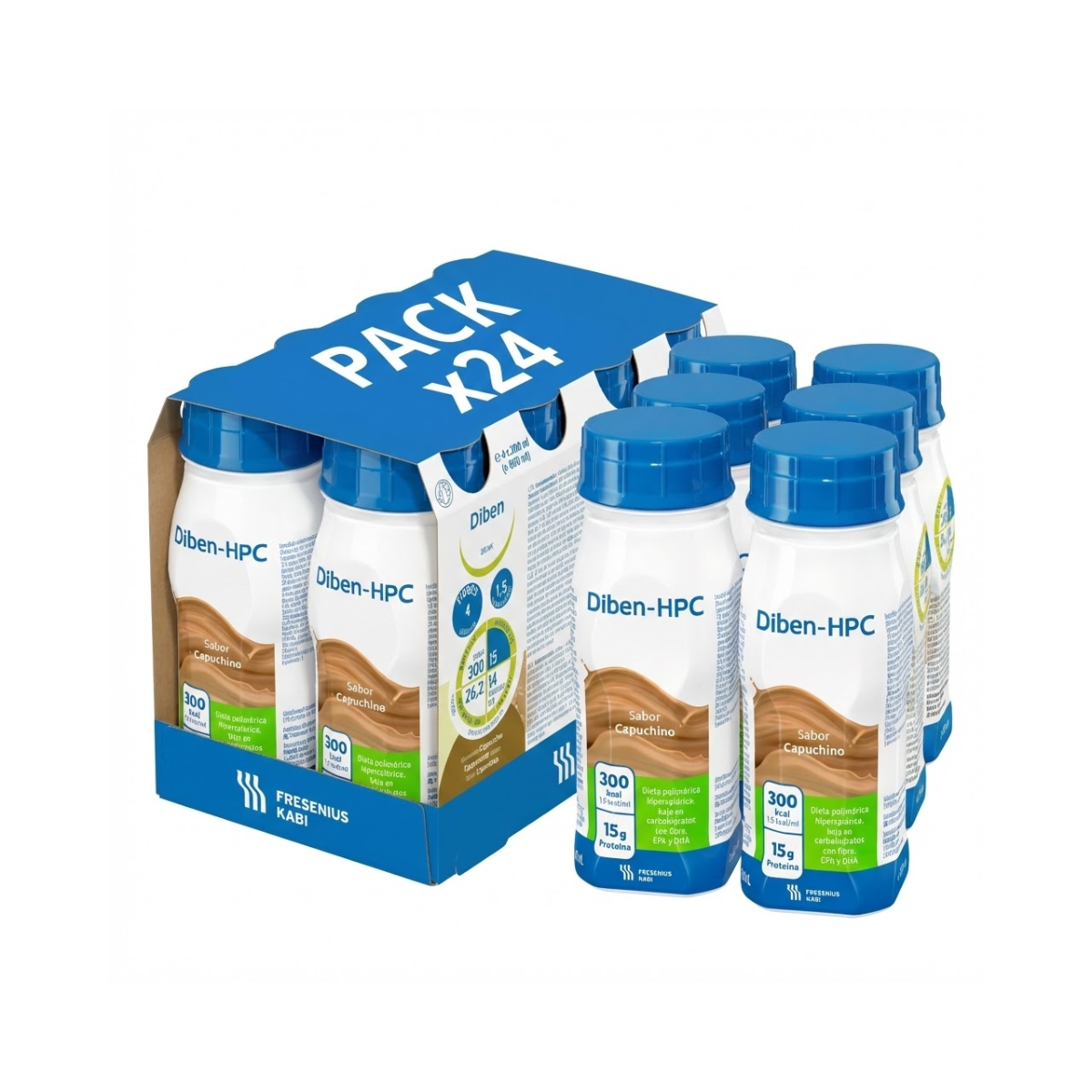Diben-hpc Sabor Capuchino Paquete C 24 Botellas D 200ml C/u