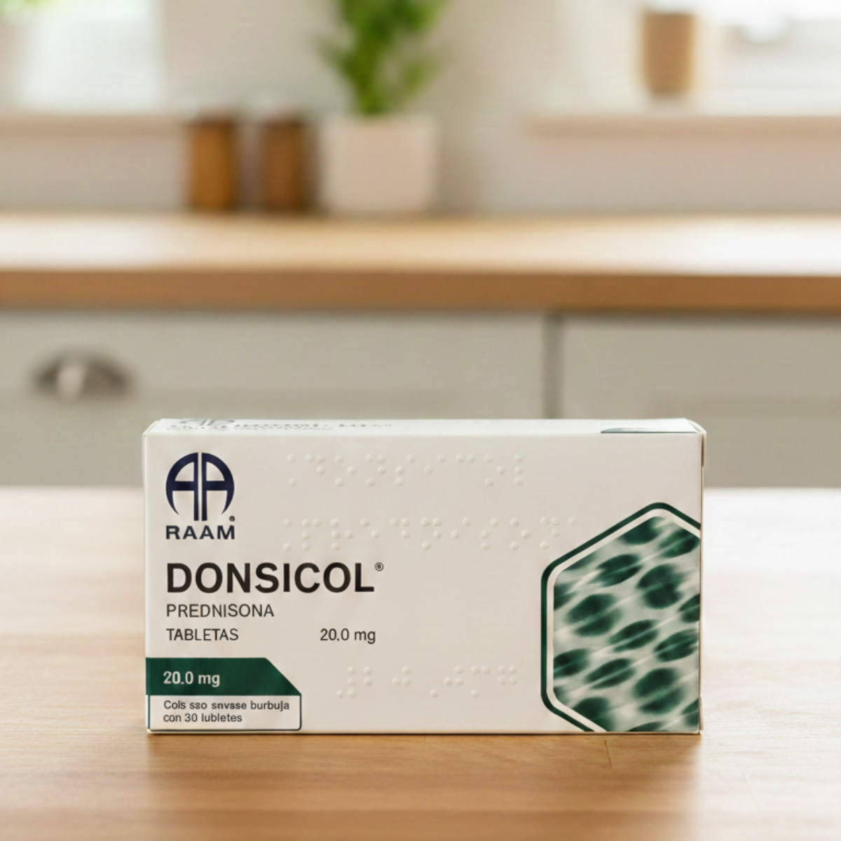 Donsicol Prednisona 20 Mg Caja Con 30 Tabletas Raam