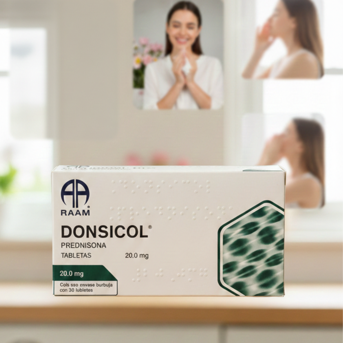 Donsicol Prednisona 20 Mg Caja Con 30 Tabletas Raam
