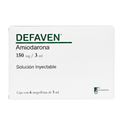 Defaven Amiodarona 150mg/3ml 6 Amp. Inyectables Farmadextrum