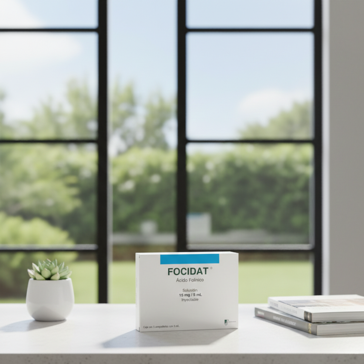 Focidat Ácido Folínico 15mg / 5ml 5 Ampolletas Farmadextrum