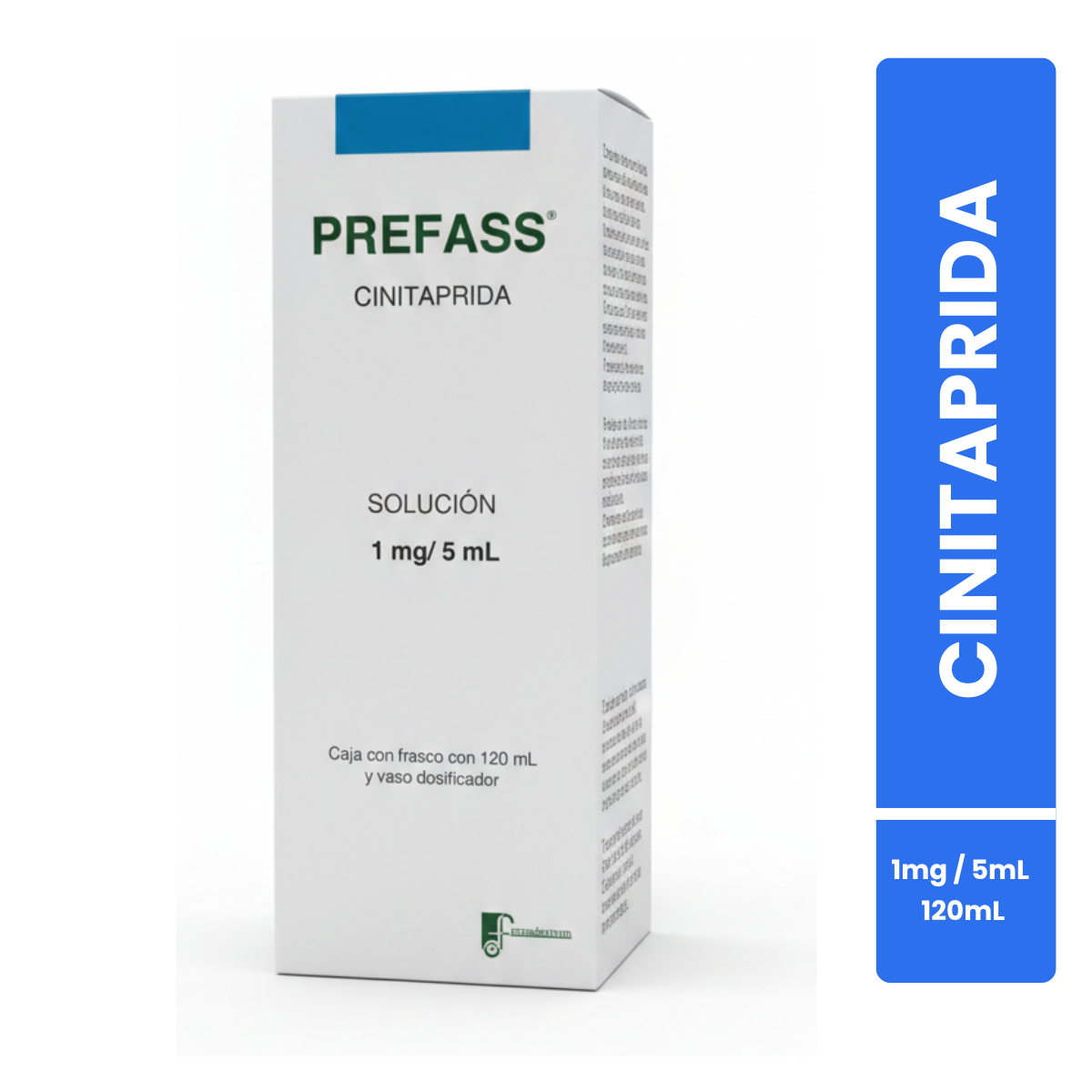 Prefass Cinitaprida Oral 1mg/5ml Frasco 120 Ml Farmadextrum