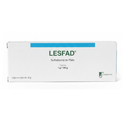 Lesfad Sulfadiazina De Plata 1 G Tubo Con 30 G Farmadextrum Sin Aroma