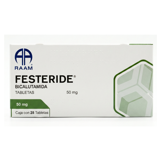 Festeride Bicalutamida 50 Mg Caja Con 28 Tabletas Raam