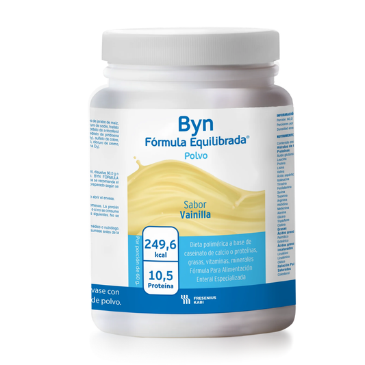 Byn Fórmula Equilibrada Sabor Vainilla 454 G Fresenius