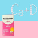Flucaten D Calcio, Vitamina D3 600 mg / 400 UI Frasco con 30 Tabletas Vanquish