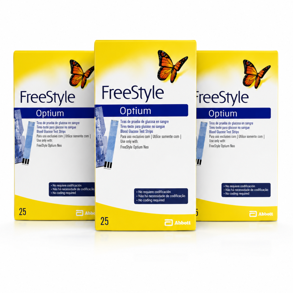 Abbott FreeStyle Paquete de 75 Tiras Reactivas