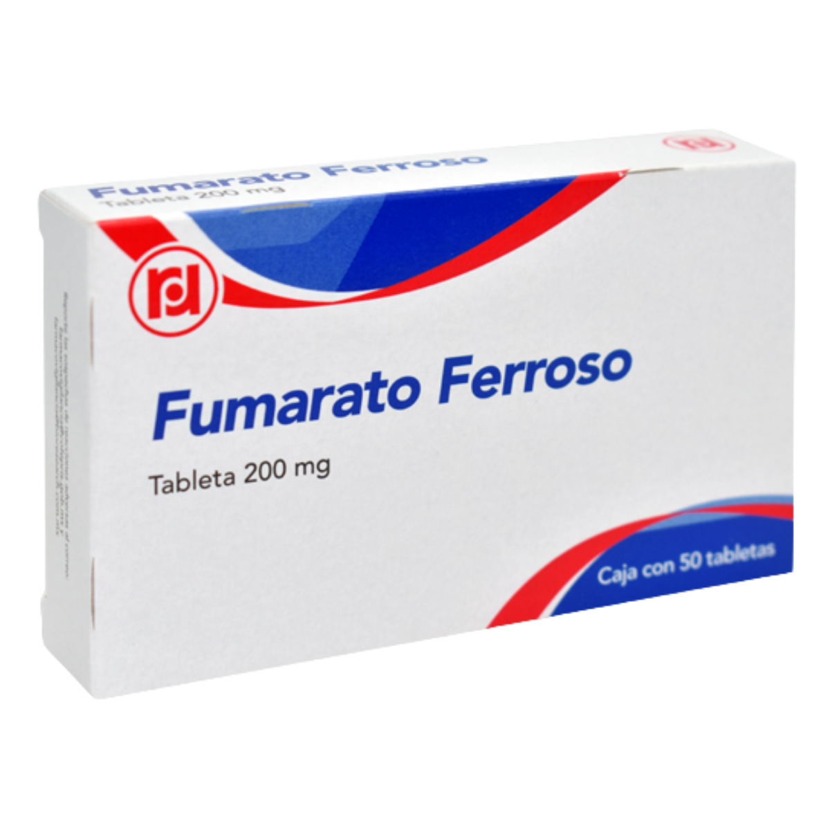 Randall Fumarato Ferroso 200 mg Caja con 50 Tabletas