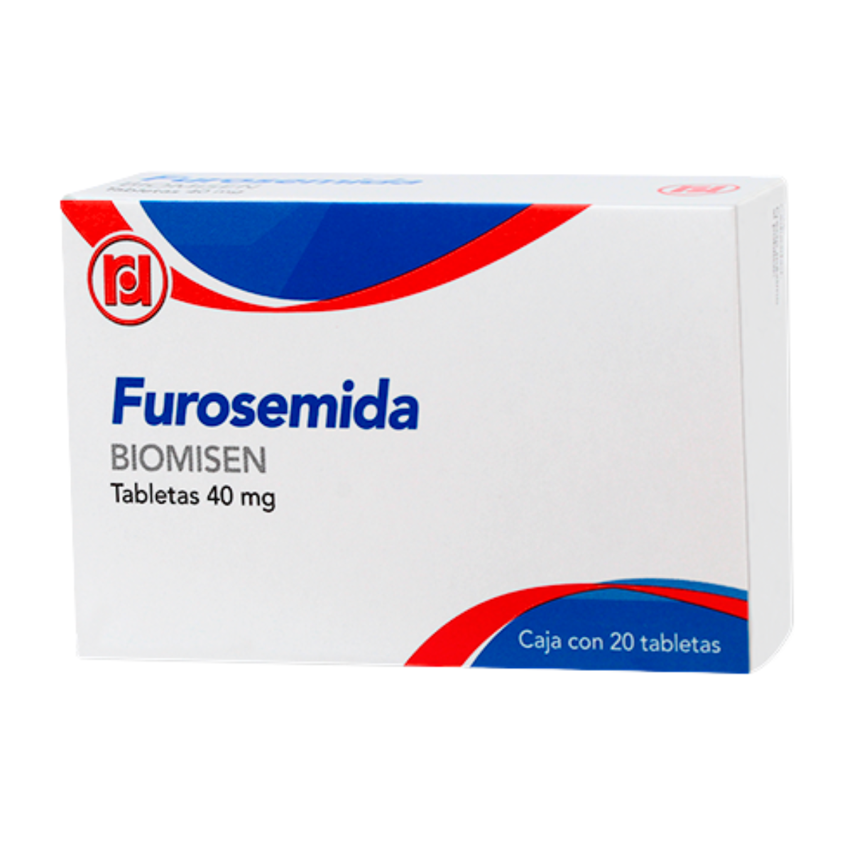 Randall Furosemida 40 mg Caja con 20 Tabletas