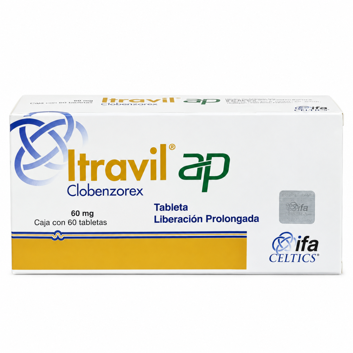 Itralvil Ap 60 Mg Caja con 60 Tabletas Liberación Prolongada