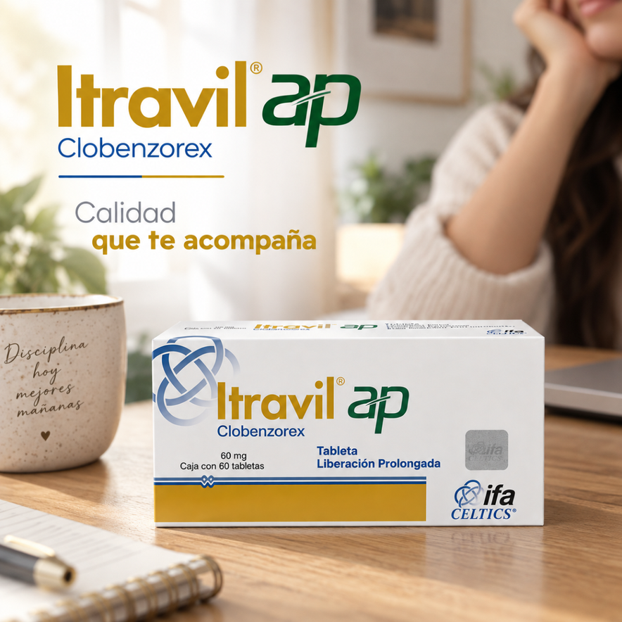 Itralvil Ap 60 Mg Caja con 60 Tabletas Liberación Prolongada