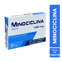 Minociclina 100 Mg Caja Con 10 Tabletas Serral