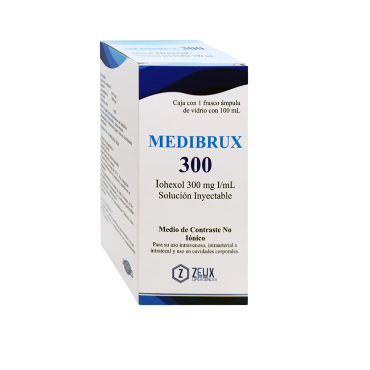 Medibrux Iohexol 300 Mg 100 Ml Solución Inyectable Zeux