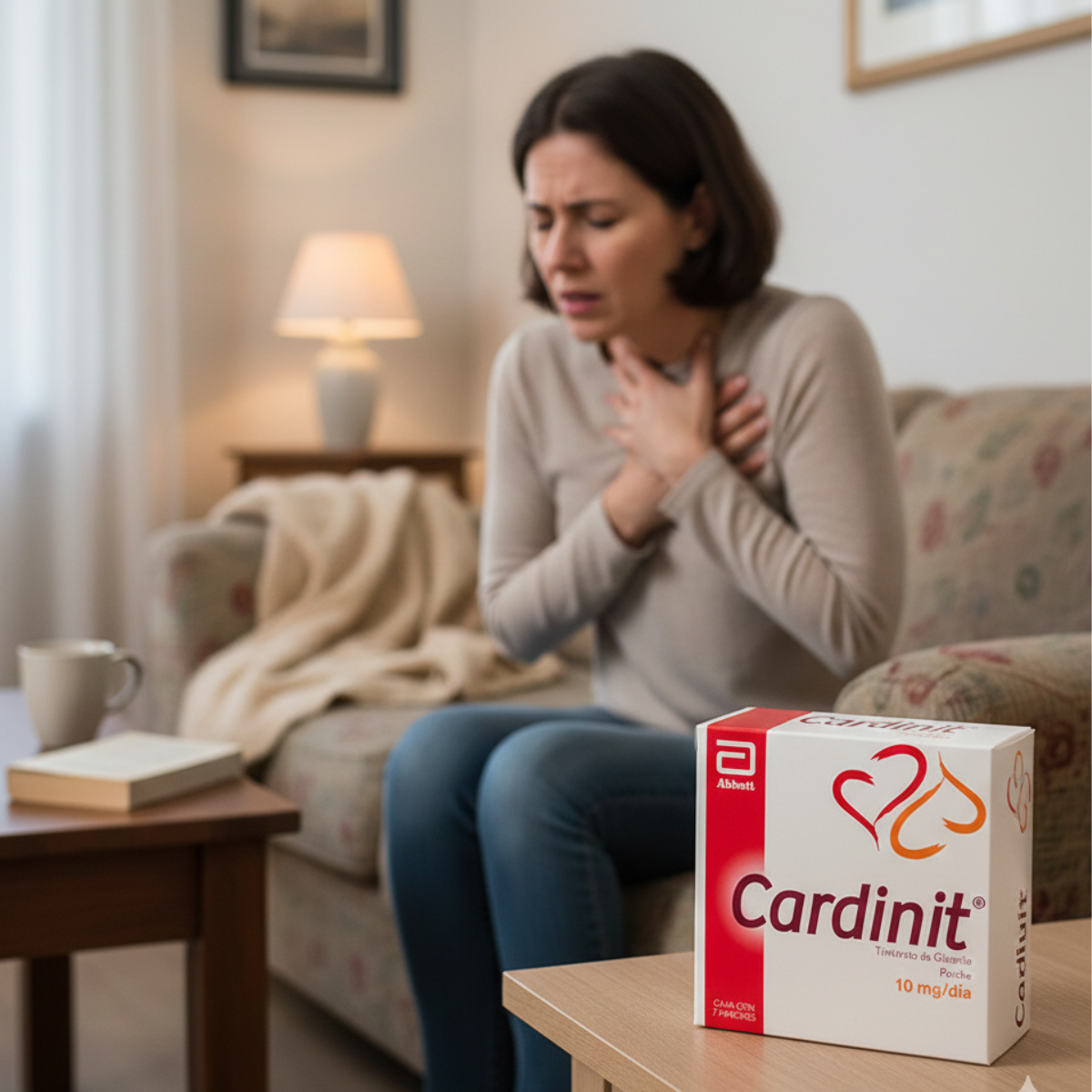 Cardinit Trinitato de Glicerilo 10 mg Caja con 7 Parches