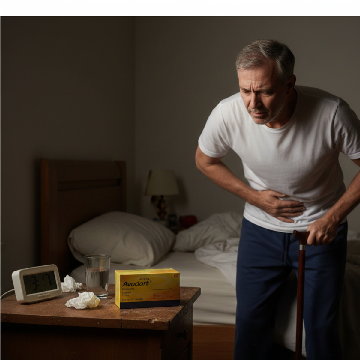 Avodart Dutasterida 0.5 mg Caja con 90 Cápsulas