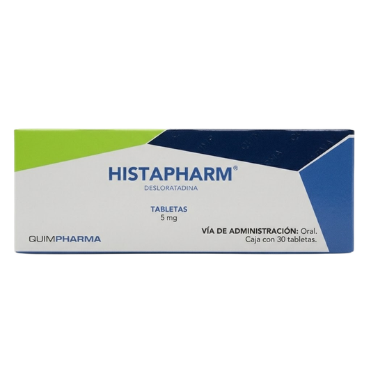 Histapharm Desloratadina 5 Mg Caja con 30 Tabletas Quimpharma