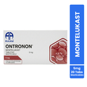 Ontronon Montelukast 5mg C/20 Tabletas Raam