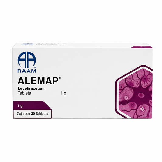 Alemap Levetiracetam 1 G Caja Con 30 Tabletas Raam