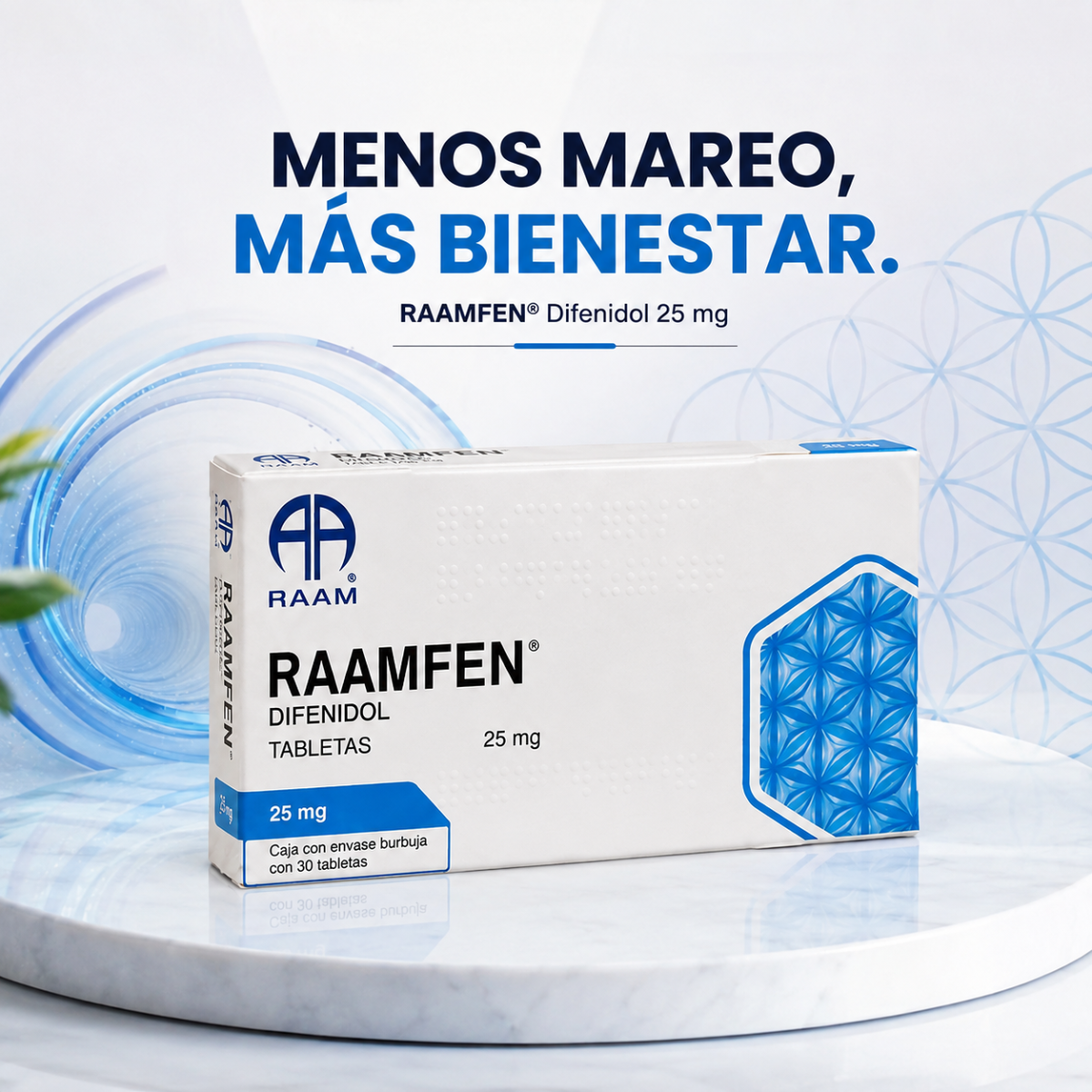 Raamfen Tableta 25 Mg, 30 Tabletas