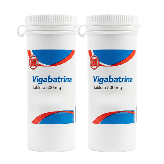 Vigabatrina 500 Mg 2 Frascos Con 60 Tabletas C/u Randall