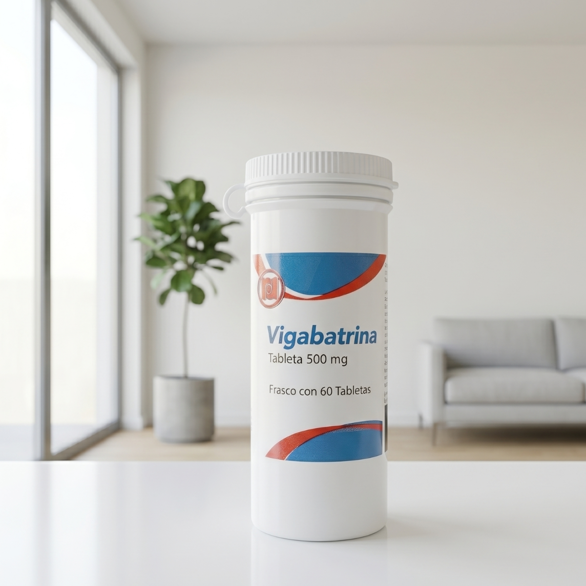 Vigabatina 500 mg Frasco con 60 Tabletas
