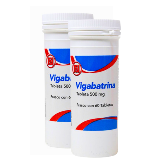Vigabatrina 500 Mg 2 Frascos Con 60 Tabletas C/u Randall
