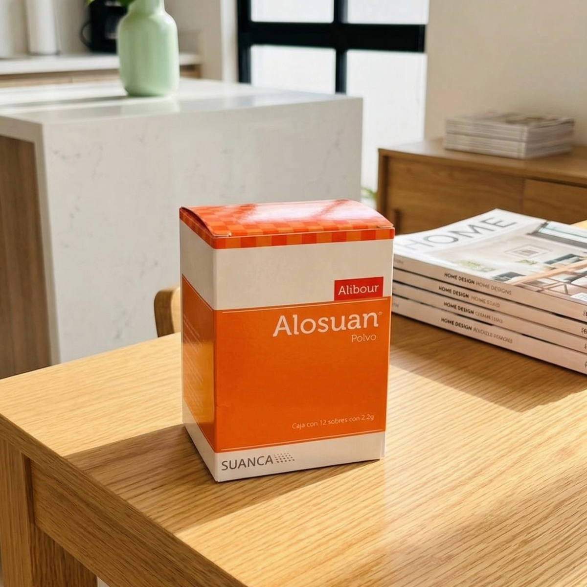 Alosuan Alibour Polvo Caja con 12 Sobres con 2.2 gr.