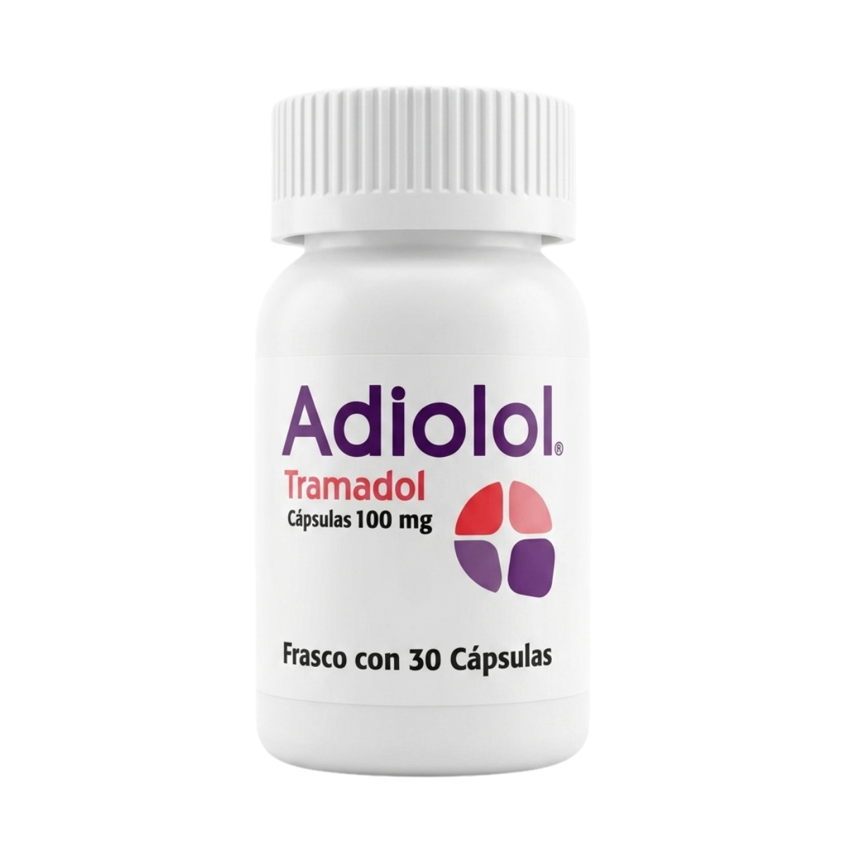 Adiolol Tramadol 100 Mg Frasco con 30 Cápsulas SBL Pharma