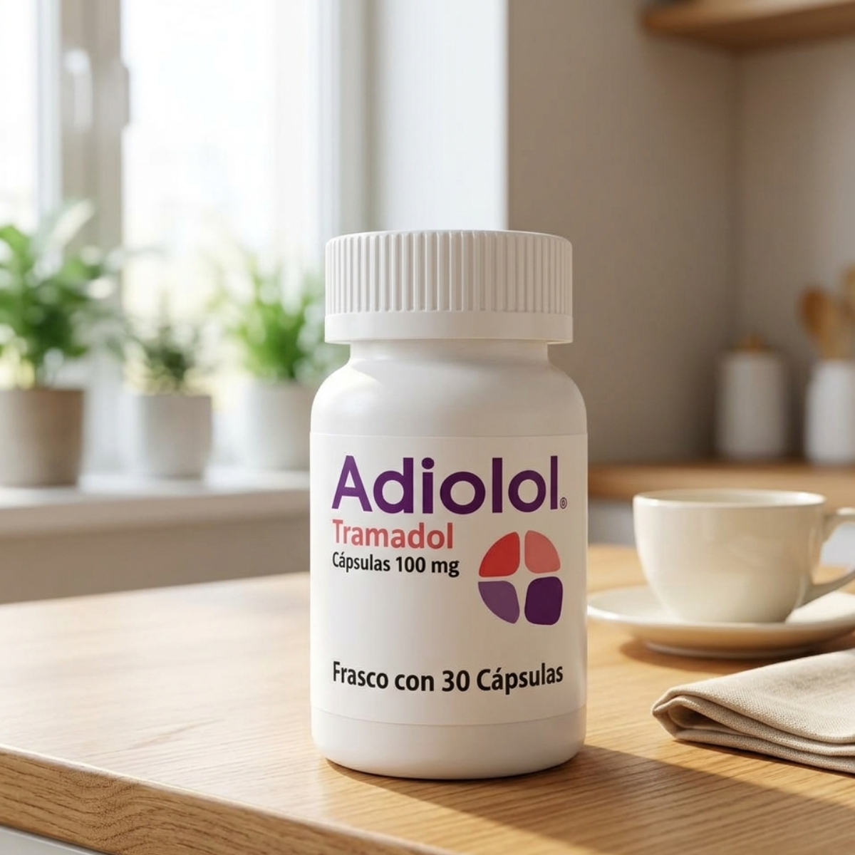 Adiolol Tramadol Duo Pack 100 Mg Con 30 Cápsulas C/u SBL Pharma