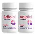 Adiolol Tramadol Duo Pack 50 Mg Con 60 Cápsulas C/u SBL Pharma