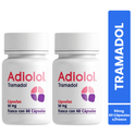 Adiolol Tramadol Duo Pack 50 Mg Con 60 Cápsulas C/u SBL Pharma