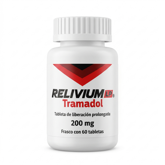 Relivum LP Tramadol 200 Mg Frasco con 60 Tabletas SBL Pharma